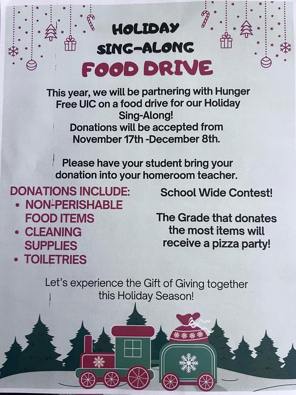 Holiday Sign-A-Long Food Drive Featured Photo