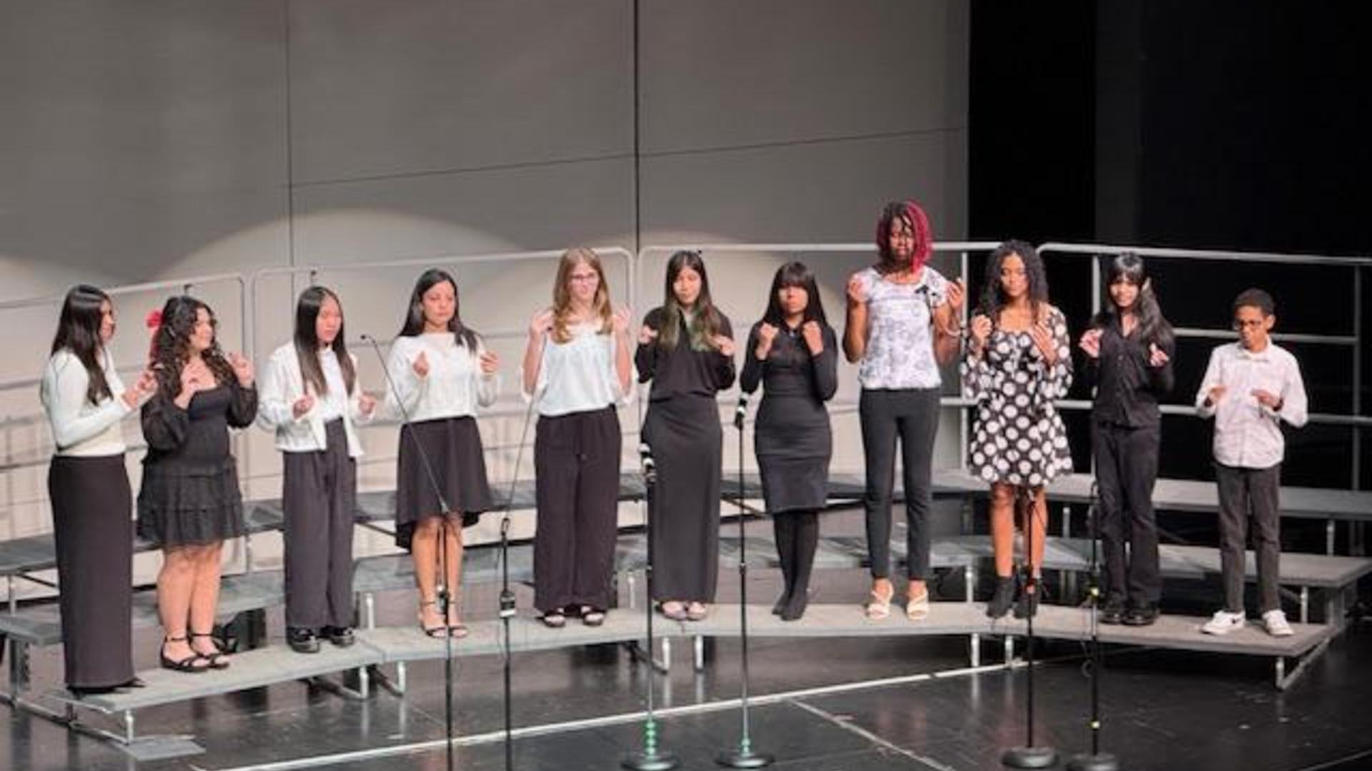 choir performing