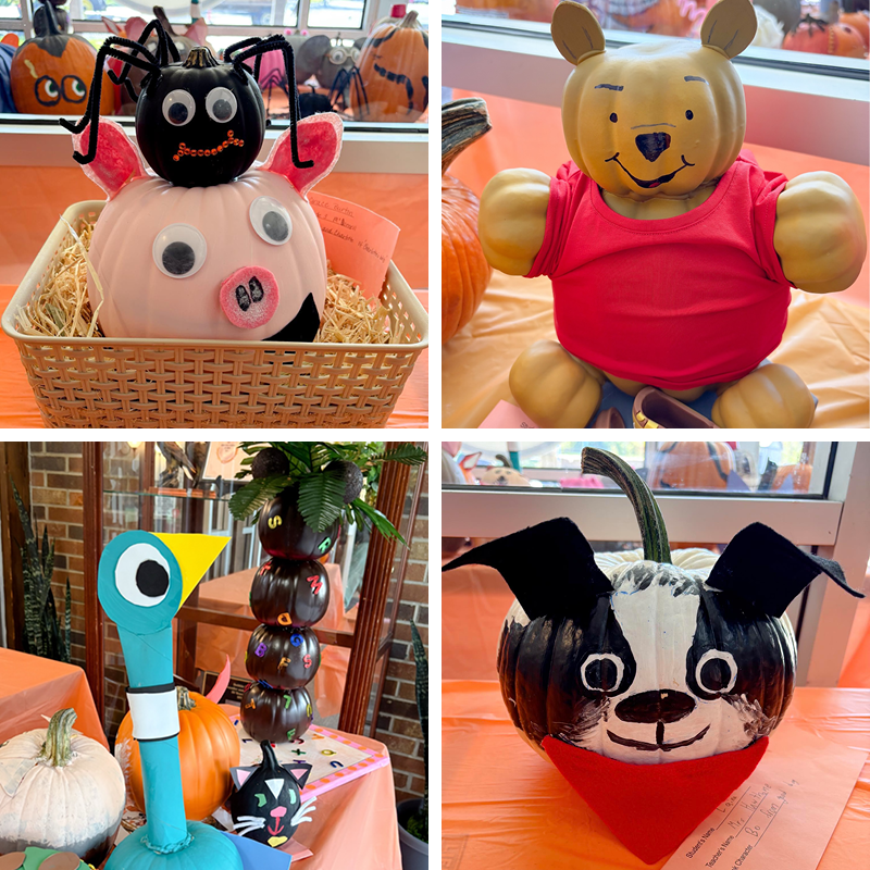 Storybook pumpkins