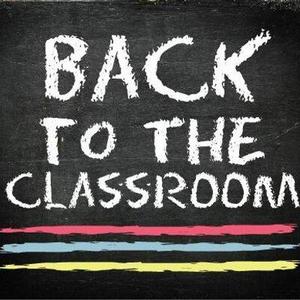 Back to the classroom