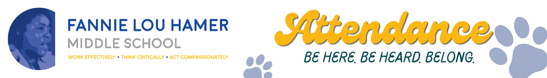 Attendance page header.