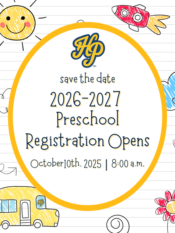 2026–27 Preschool Registration Opens October 10 Featured Photo