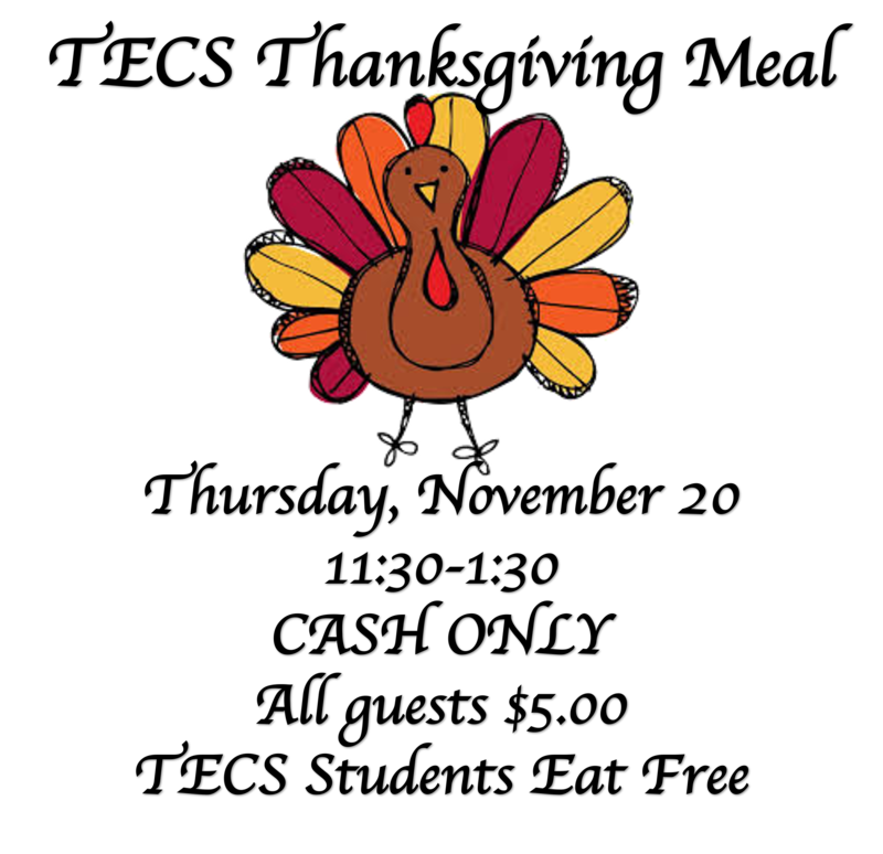 TECS Thanksgiving Meal!
