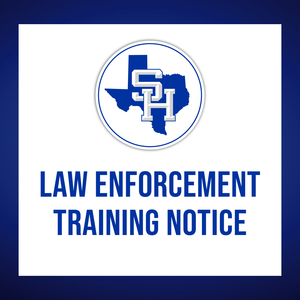 Law Enforcement Training Notice