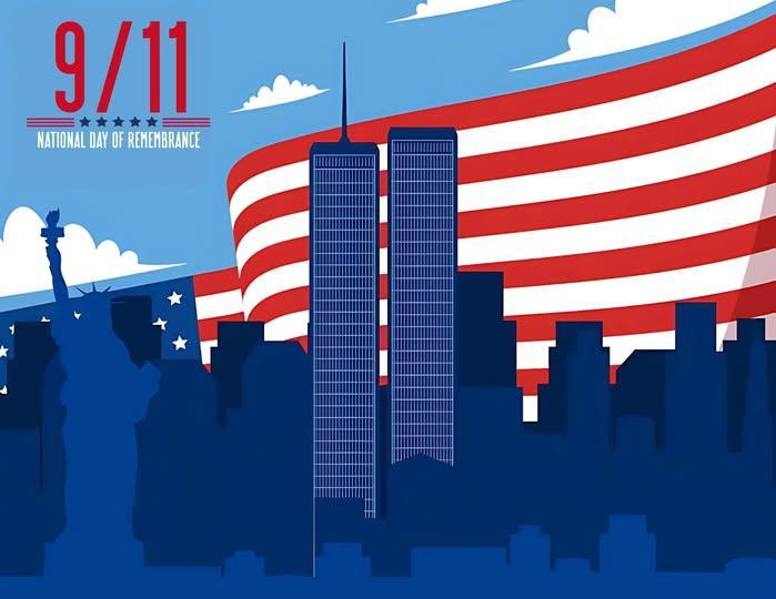 Today, we pause to honor the lives lost, the heroes who responded with courage, and the resilience of our nation on September 11, 2001.