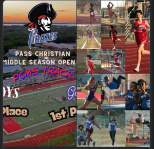 This past Monday our middle school track team started their season off great.