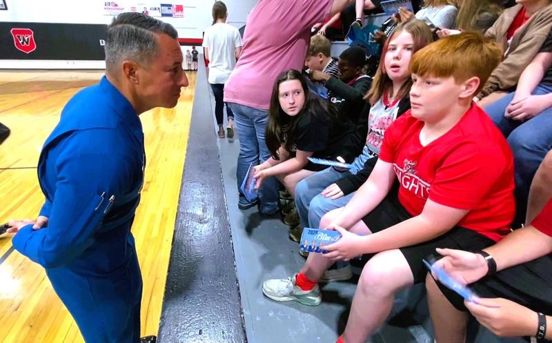 WLMS Blue Angels Visit