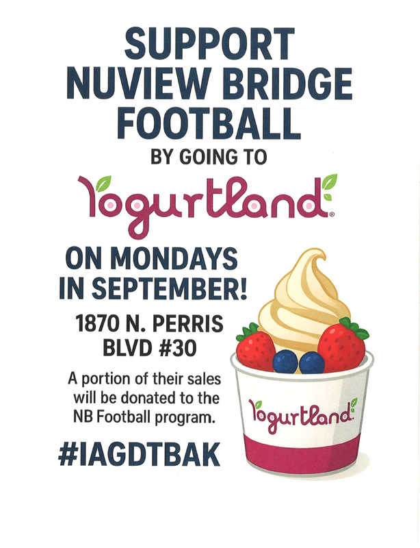 Yougurtland Fundraiser