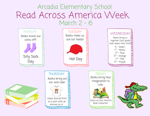 Read Across America Week Flyer