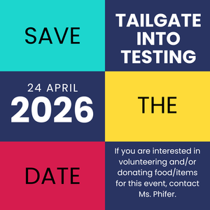 Tailgate Into Testing - 4-24-26