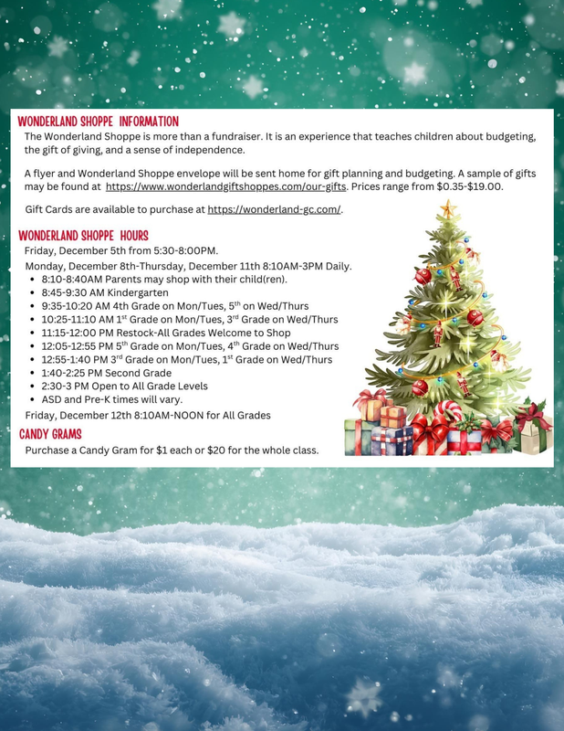 Winter Wonderland flyer