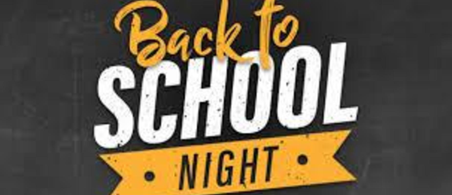 back to school night