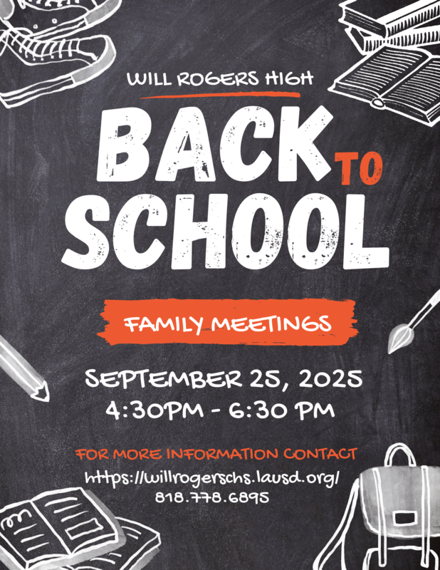 Back 2 School Night English