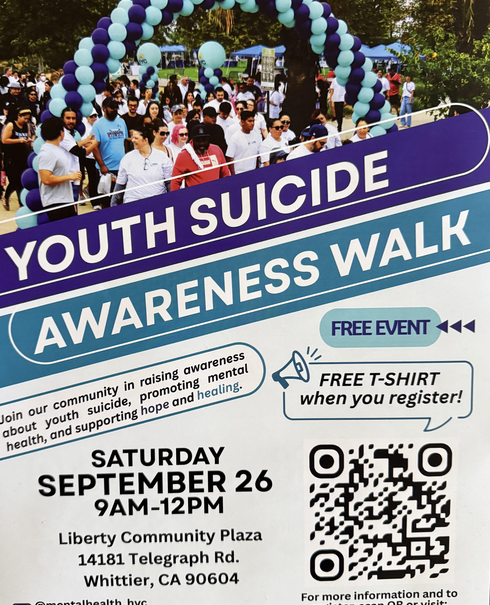 Suicide Awareness Walk
