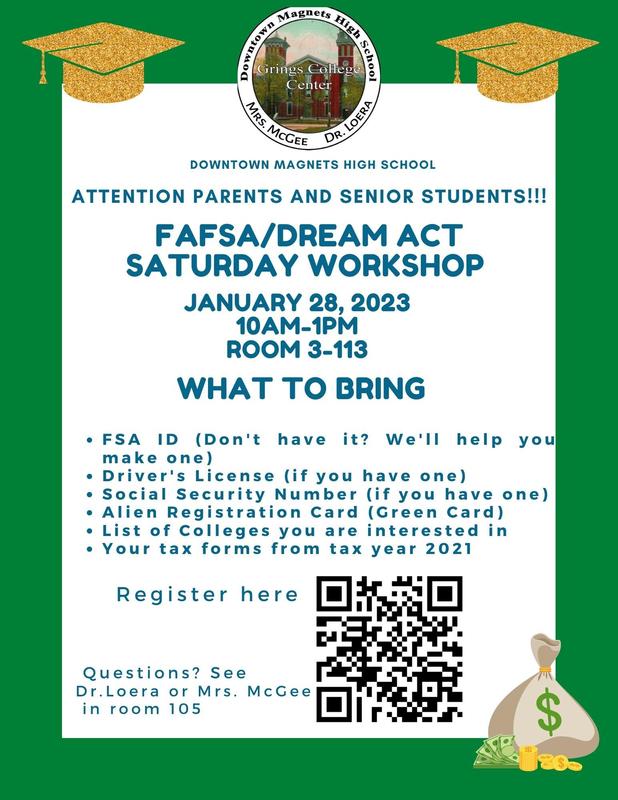 FAFSA/ DREAM ACT Workshops Featured Photo