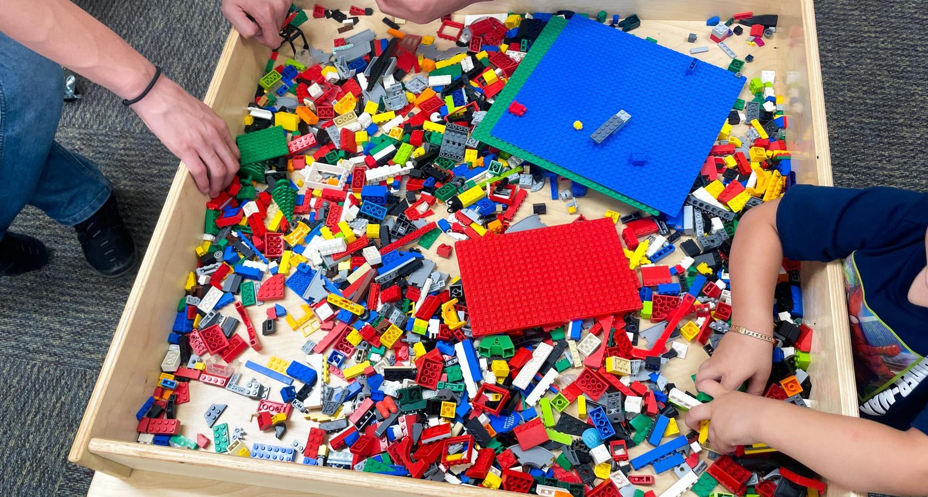 Interactive Learning with Legos