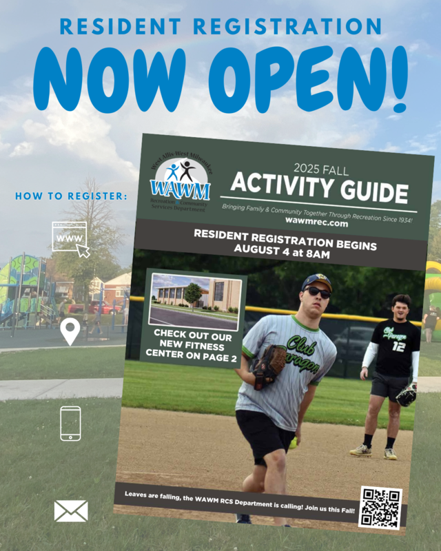 Fall registration now open