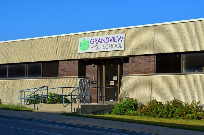 Grandview High School building