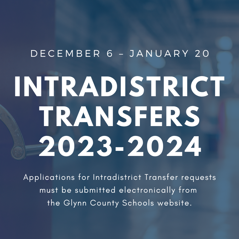 Intradistrict Transfer Flyer