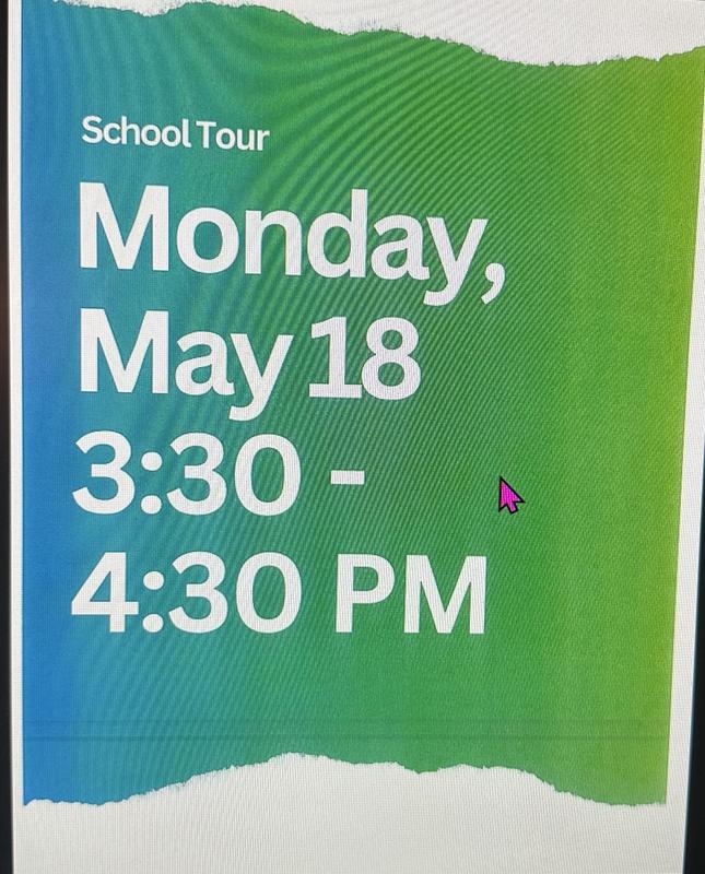 school tour 2026