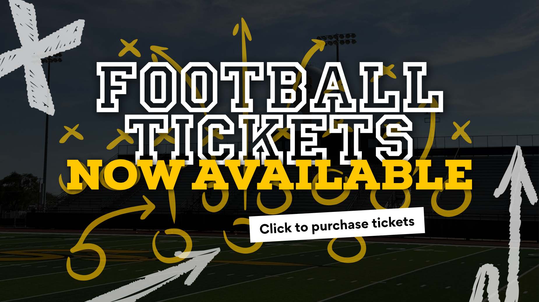 Football Tickets available online, click the banner to purchase