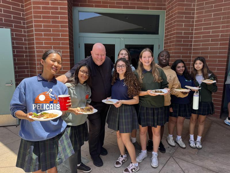 Awards Picnic with Fr. Matt Murphy Featured Photo