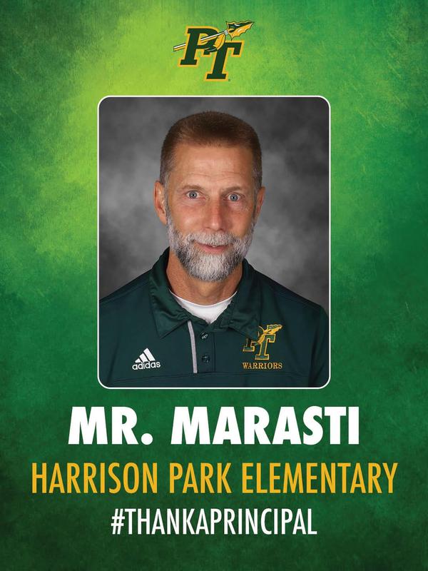 Photo of Mr. Marasti, principal