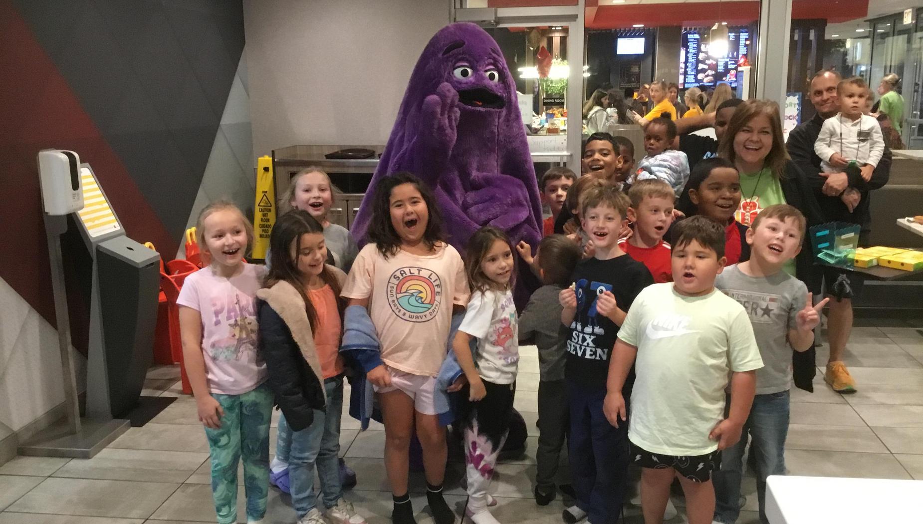 All smiles at McDonald's Night!