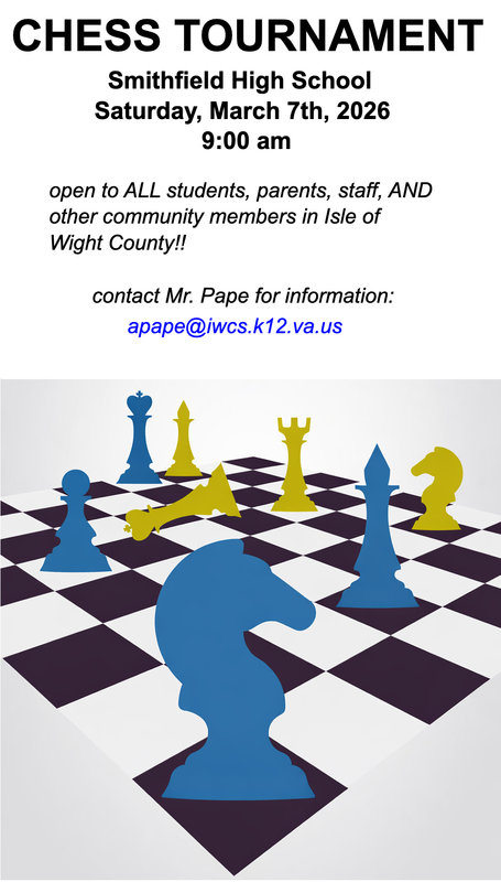Chess tournament March 7
