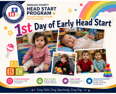 First Day at Donna Early Head Start Graphic