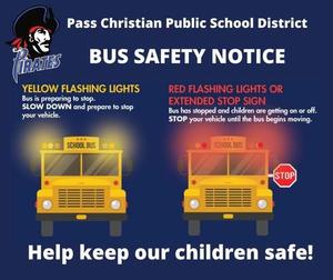 We look forward to seeing our Pirates this Friday. Please review our transportation expectations with your child(ren). We ask all community members to follow the rules of the road around school buses.