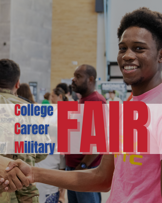 Student at 2024 CCM Fair Smiling
