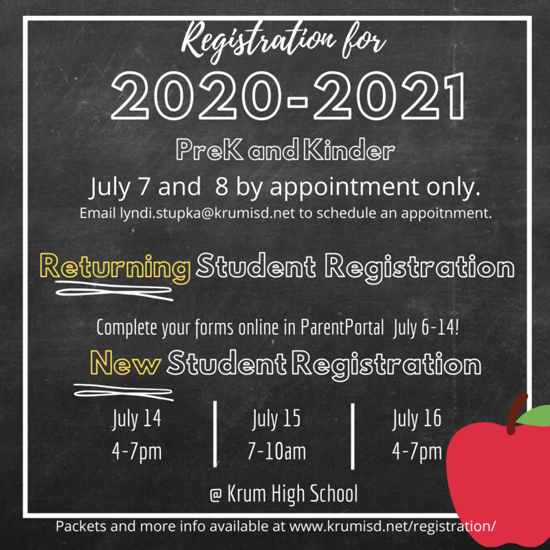 2020-2021 New and Returning Student Registration Featured Photo