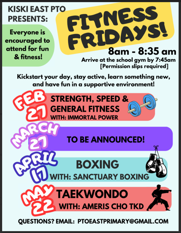 Fitness Fridays at East Primary Featured Photo