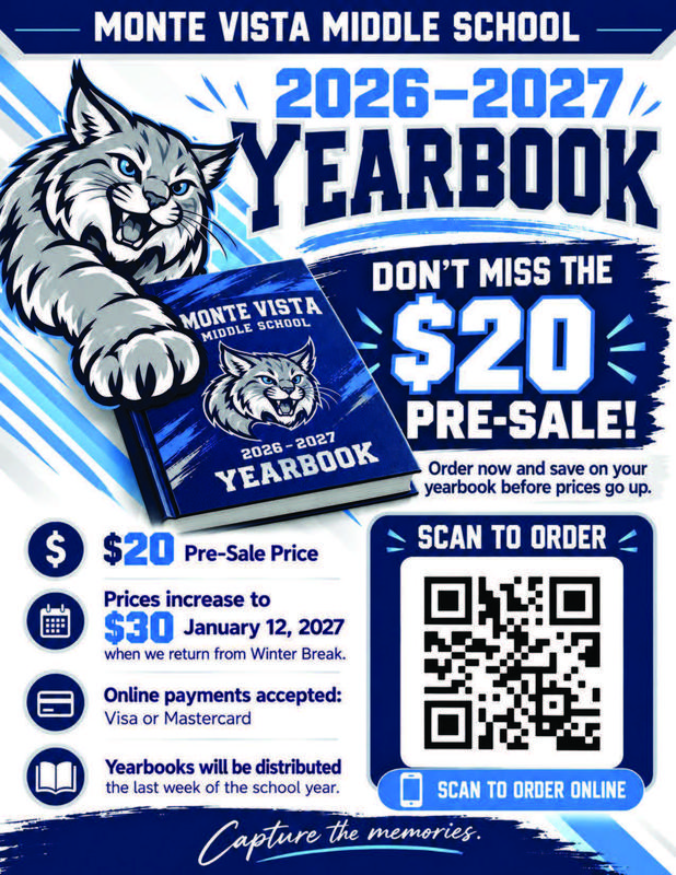 Yearbook Sale Flyer