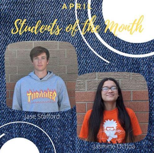 April Students of the Month Featured Photo