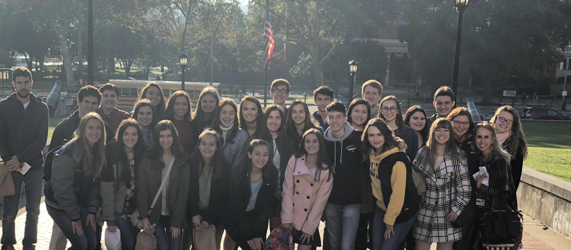 Students on a Fieldtrip