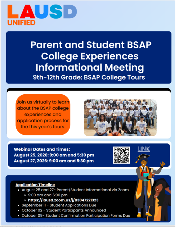 BSAP Meeting- August 25 OR August 27 Featured Photo