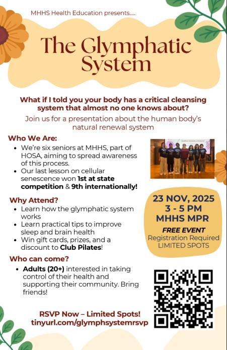 What is the Glymphatic System? RSVP today to learn more! Featured Photo