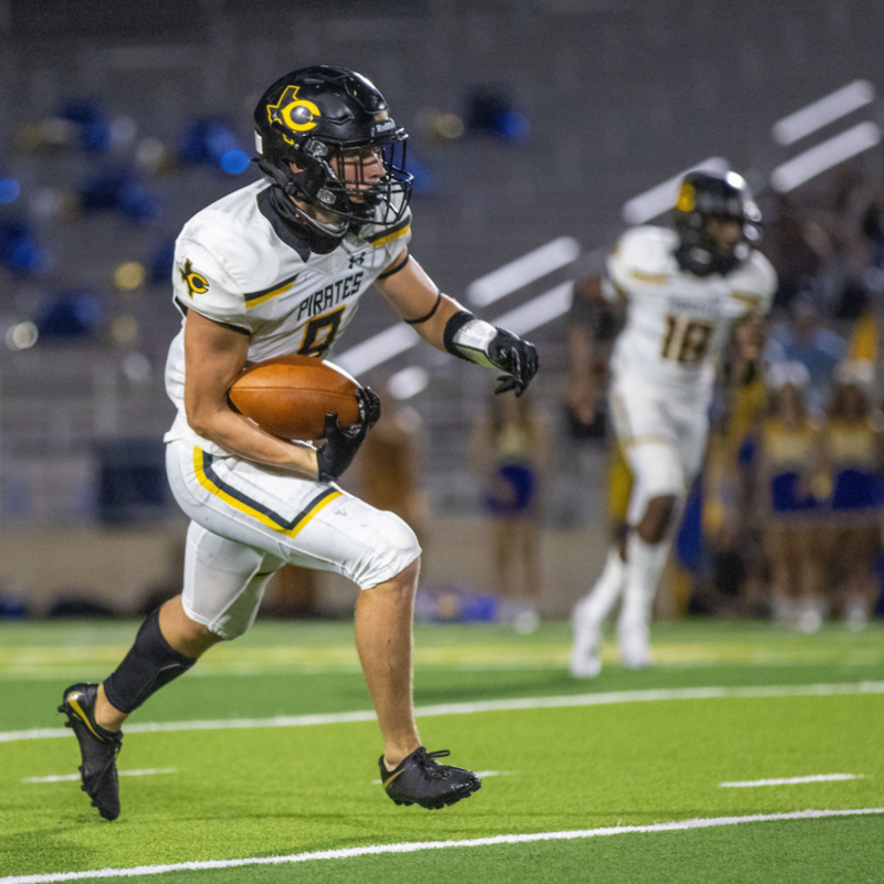 Opposing offenses beware: Crandall safety Mason Daugherty makes interceptions look easy as 1-2-3 Featured Photo