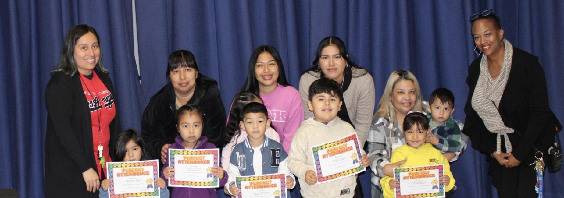 October perfect attendance Rm 2