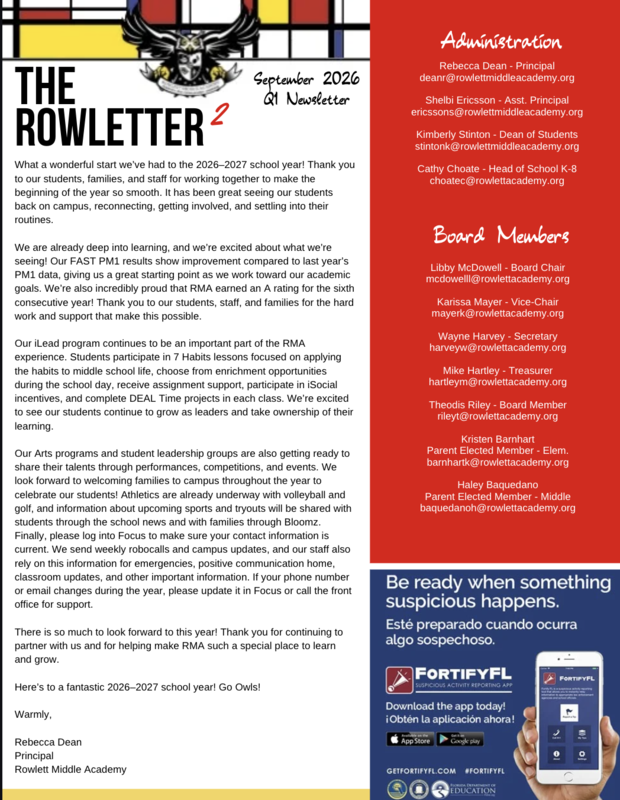 Newsletter