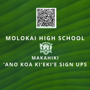 Flyer announcing Makahiki Sign Ups