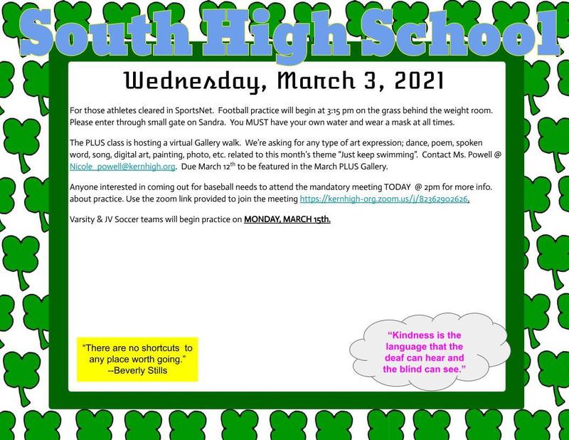 March 3rd

