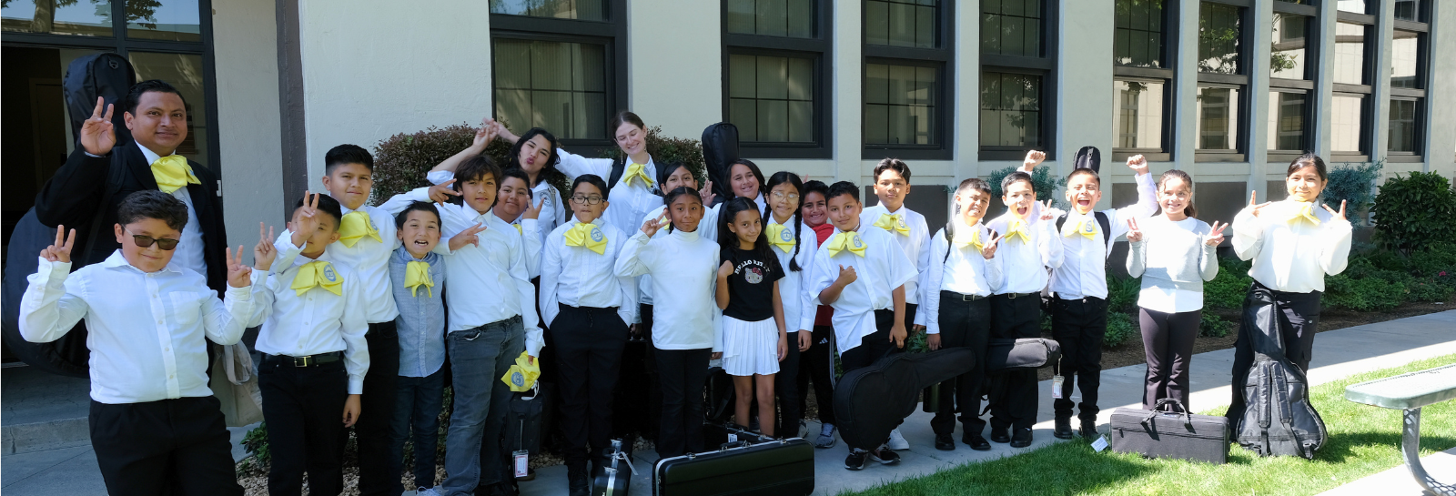 student photos performing folklorico