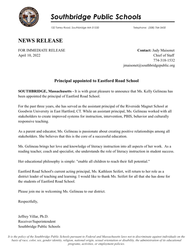 press release image