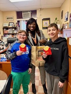 Lunch with the principal