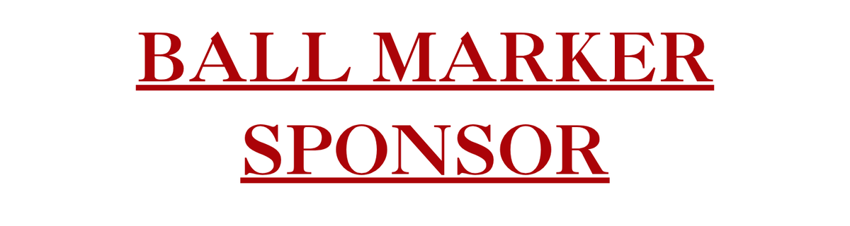 Ball Marker Sponsor