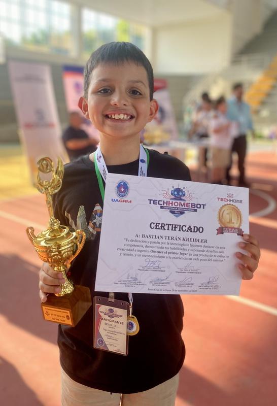 Campeón en Robótica