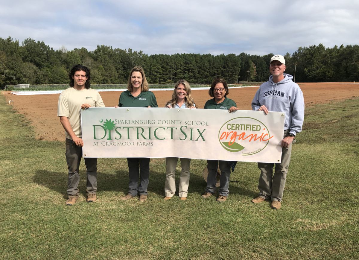 District Six Farm receives Official Organic Certification Spartanburg